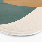 Abstract Minimal Shapes III Bath Mat Gallery Image 3