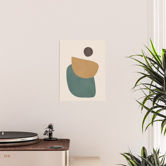 Abstract Minimal Shapes III Poster Gallery Image 2