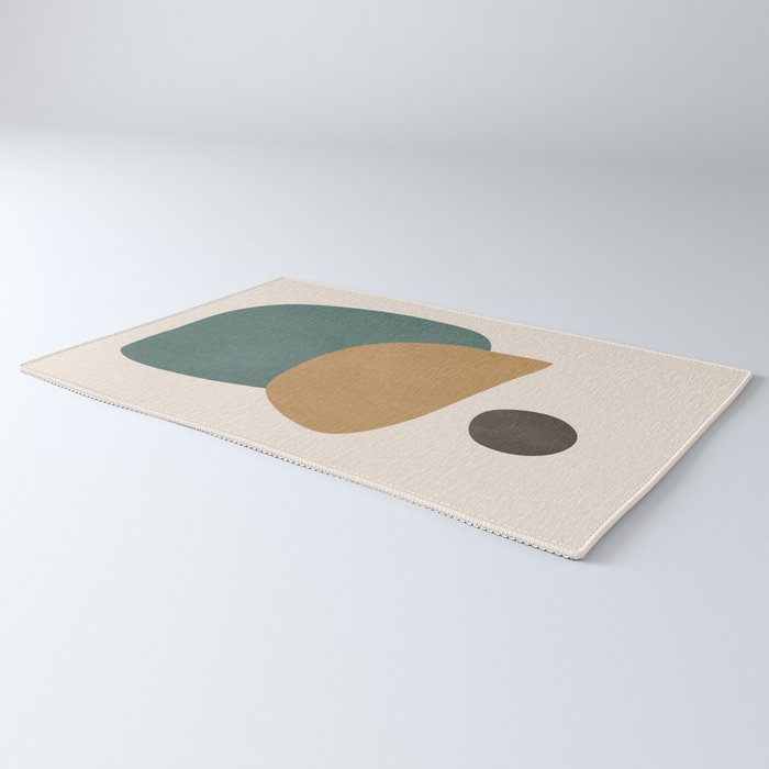 Abstract Minimal Shapes III Rug Gallery Image 3