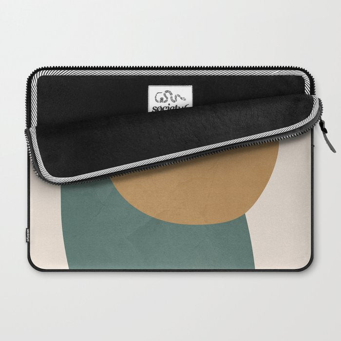 Abstract Minimal Shapes III Laptop Sleeve Gallery Image 2