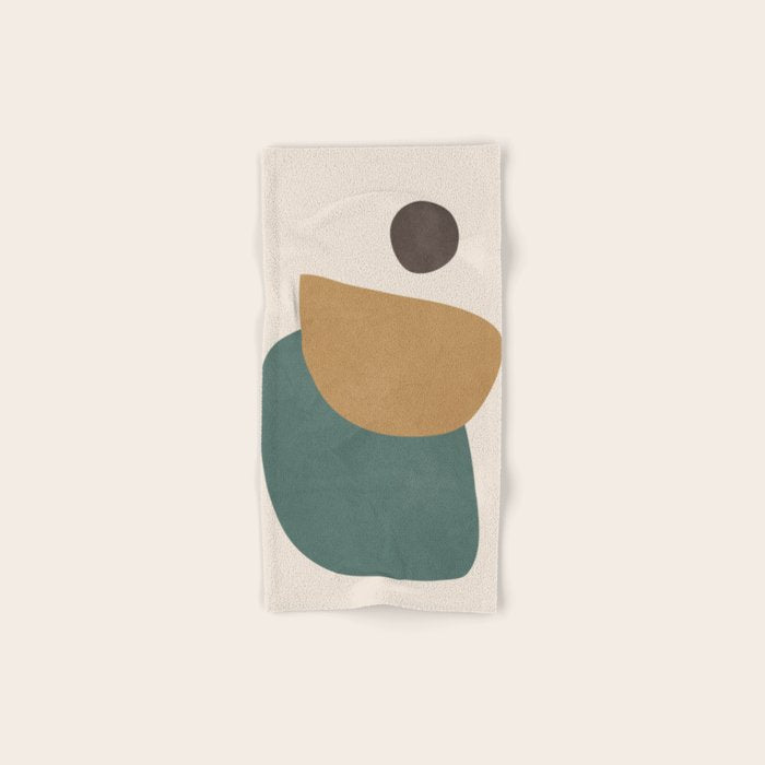 Abstract Minimal Shapes III Towels Gallery Image 1