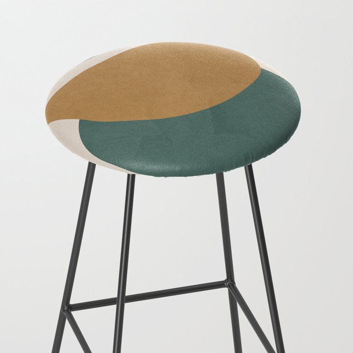 Abstract Minimal Shapes III Stool Gallery Image 2