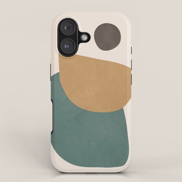 Abstract Minimal Shapes III iPhone Case Gallery Image 1