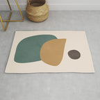 Abstract Minimal Shapes III Rug Gallery Image 1