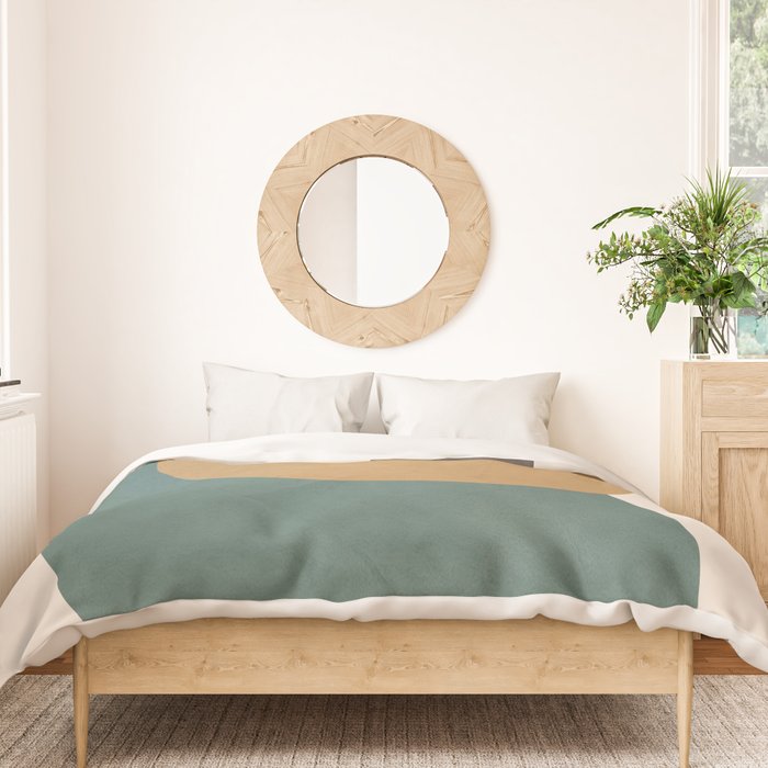 Abstract Minimal Shapes III Duvet Cover Gallery Image 3