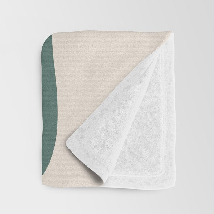 Abstract Minimal Shapes III Throw Blanket Gallery Image 3