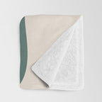 Abstract Minimal Shapes III Throw Blanket Gallery Image 3