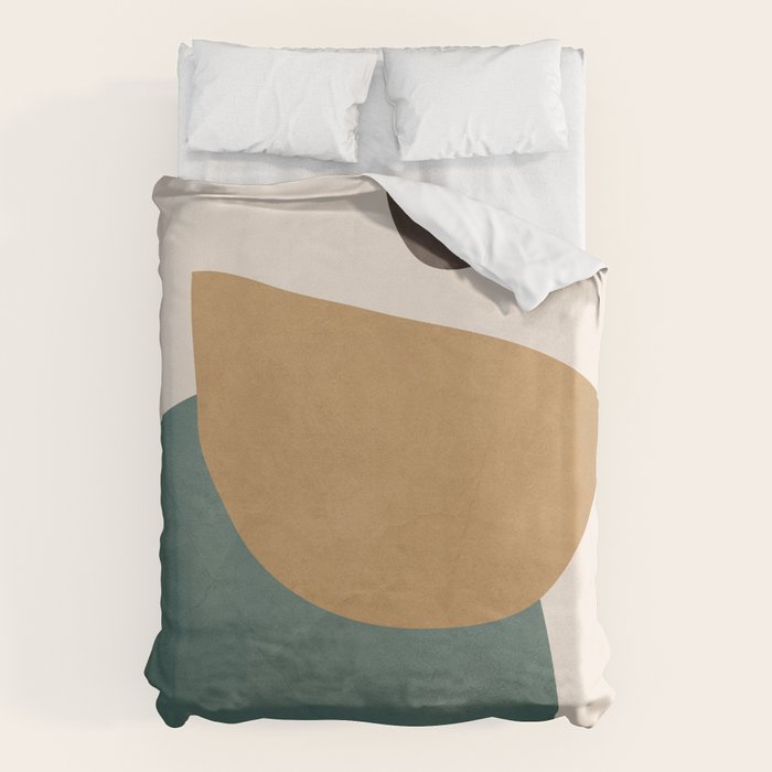 Abstract Minimal Shapes III Duvet Cover Gallery Image 6