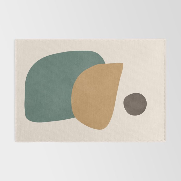Abstract Minimal Shapes III Rug Gallery Image 2