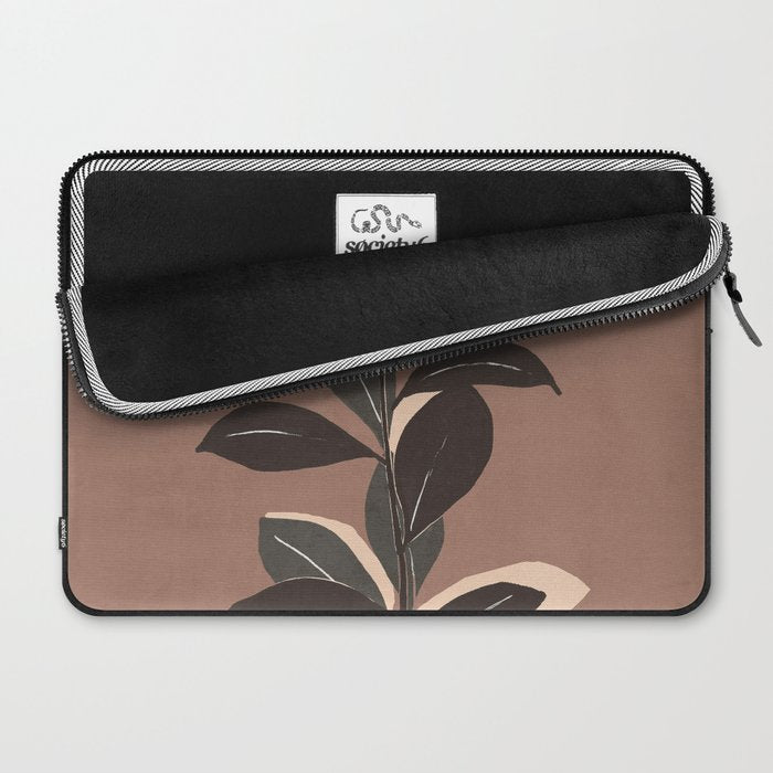 Abstract Art Minimal Plant 49a Laptop Sleeve Gallery Image 2