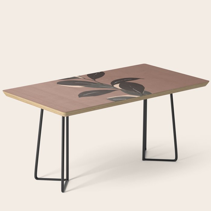 Abstract Art Minimal Plant 49a Coffee Table Gallery Image 1
