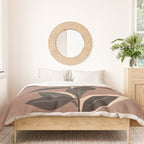 Abstract Art Minimal Plant 49a Duvet Cover Gallery Image 3