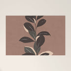 Abstract Art Minimal Plant 49a Welcome Mat Gallery Image 1