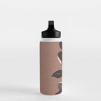 Abstract Art Minimal Plant 49a Water Bottle Gallery Image 3