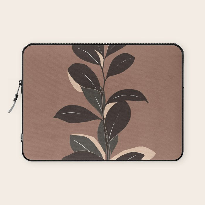 Abstract Art Minimal Plant 49a Laptop Sleeve Gallery Image 1