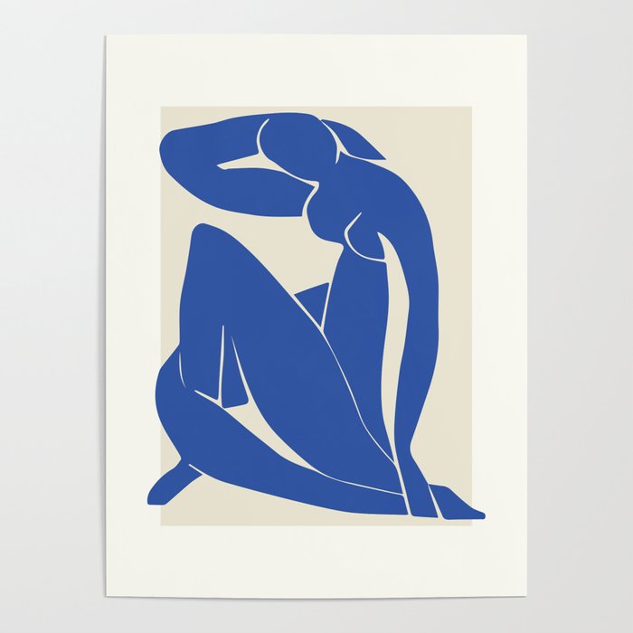 Henri Matisse Blue Nude Woman Poster Gallery Image 4
