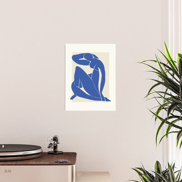 Henri Matisse Blue Nude Woman Poster Gallery Image 2
