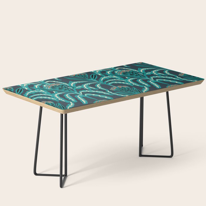 MAISEY TEAL Coffee Table Gallery Image 1