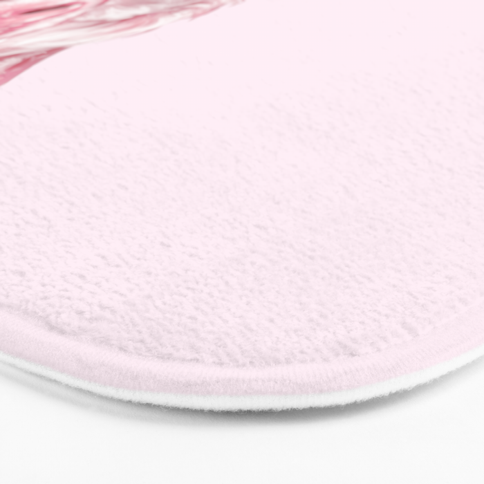 Highland Cow Pink Bath Mat Gallery Image 3