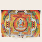 Buddhist Healing Mandala Wall Hanging Gallery Image 1
