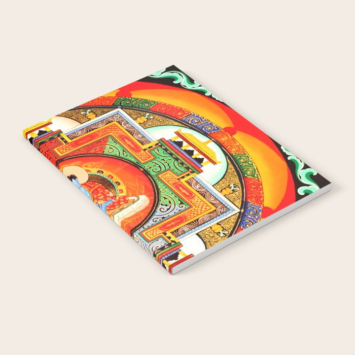 Buddhist Healing Mandala Notebook Gallery Image 1