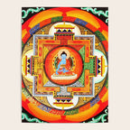 Buddhist Healing Mandala Poster Gallery Image 4