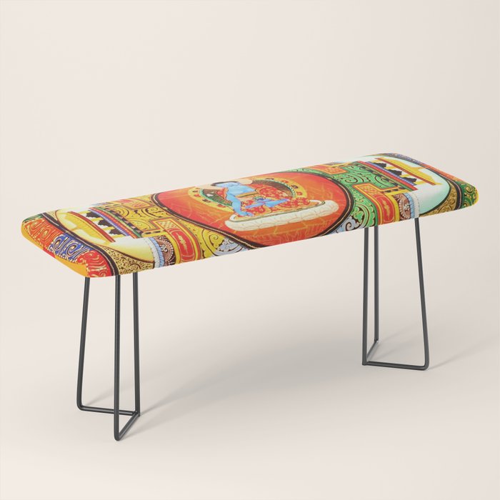 Buddhist Healing Mandala Bench Gallery Image 1
