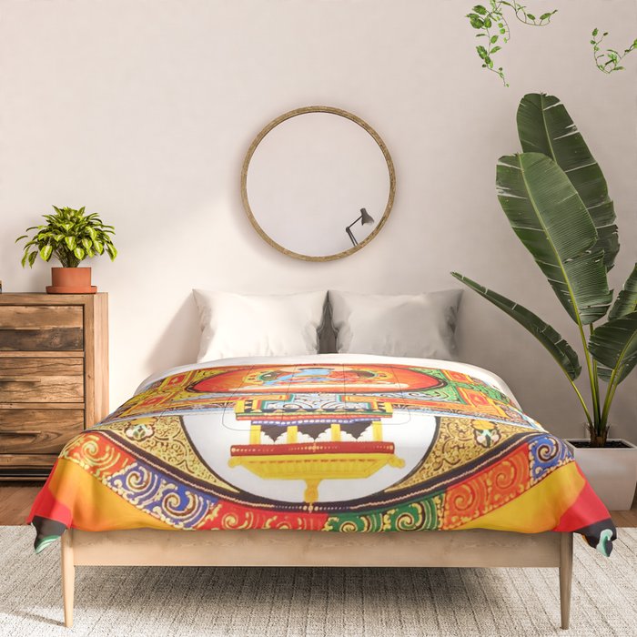 Buddhist Healing Mandala Comforter Gallery Image 3