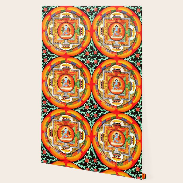 Buddhist Healing Mandala Wallpaper Gallery Image 2