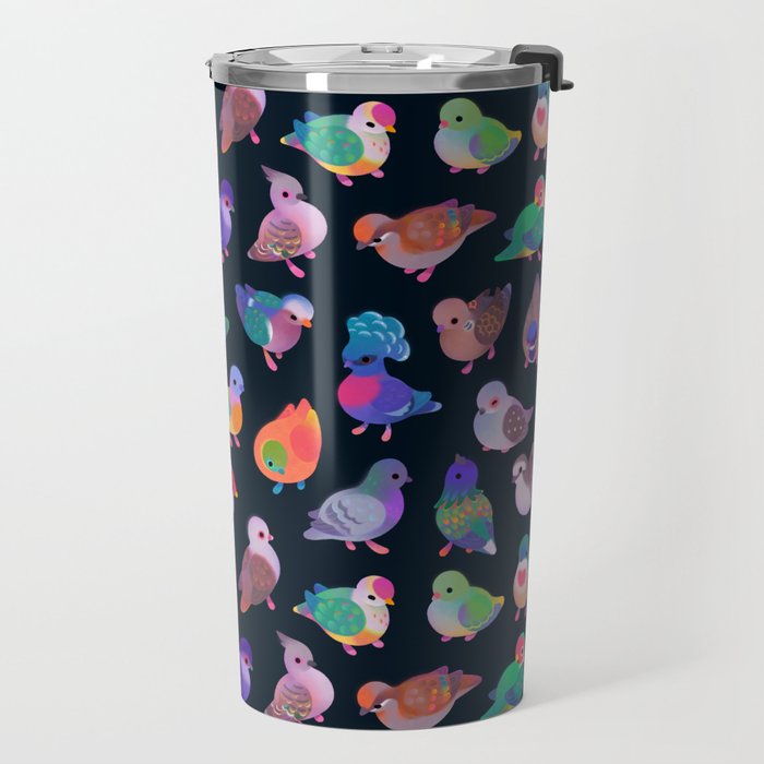 Wild pigeon - name Travel Mug Gallery Image 2