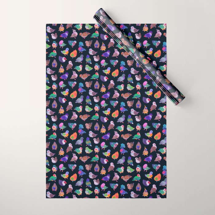 Wild pigeon - name Wrapping Paper Gallery Image 1