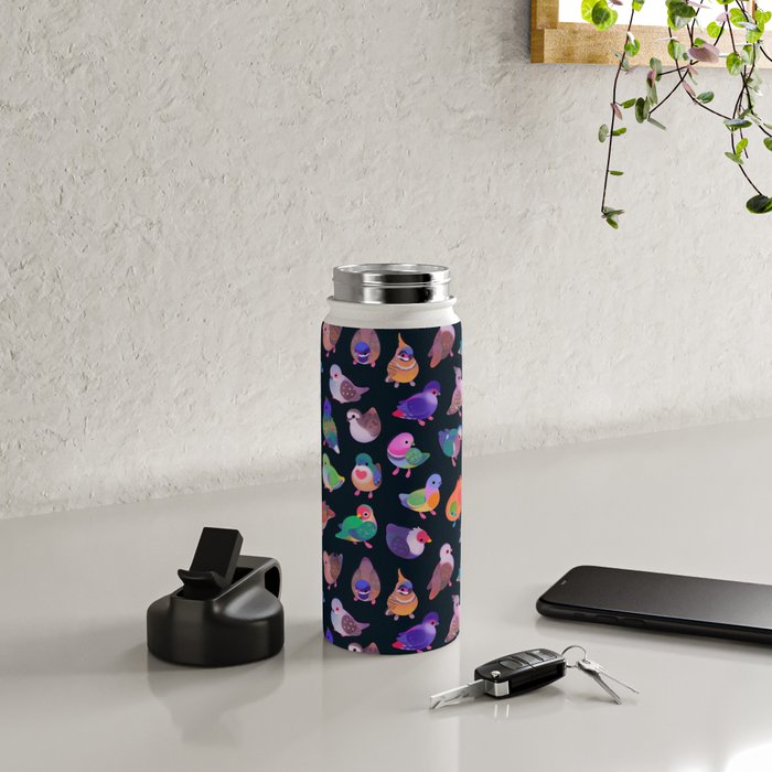 Wild pigeon - name Water Bottle Gallery Image 4