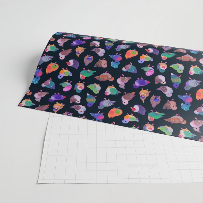 Wild pigeon - name Wrapping Paper Gallery Image 2