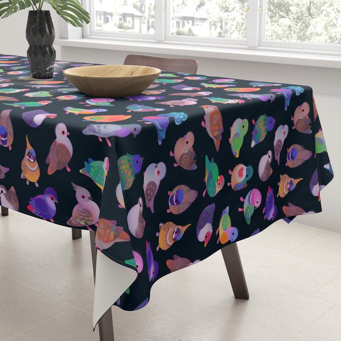 Wild pigeon - name Tablecloth Gallery Image 3