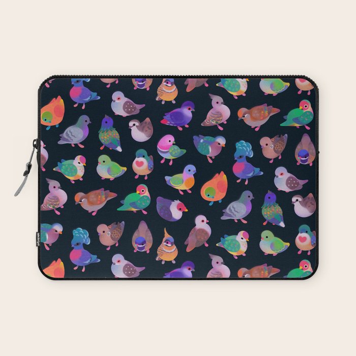 Wild pigeon - name Laptop Sleeve Gallery Image 1