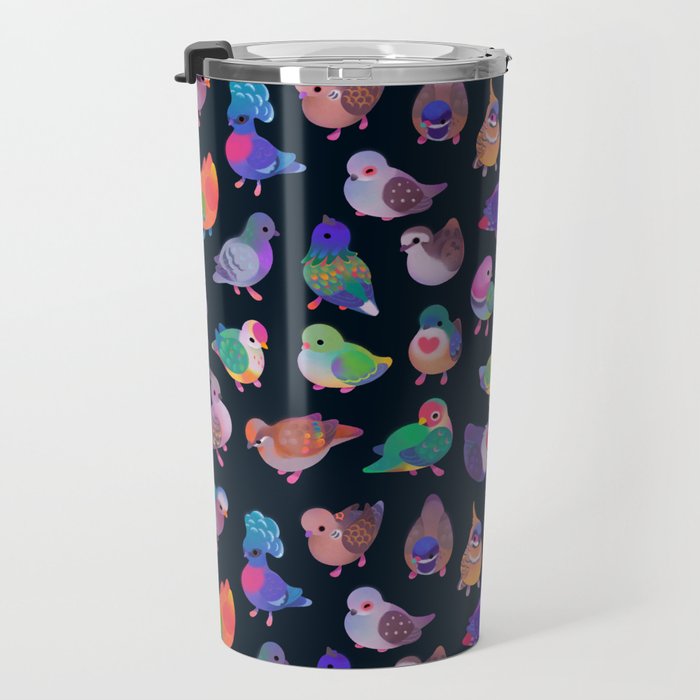 Wild pigeon - name Travel Mug Gallery Image 3