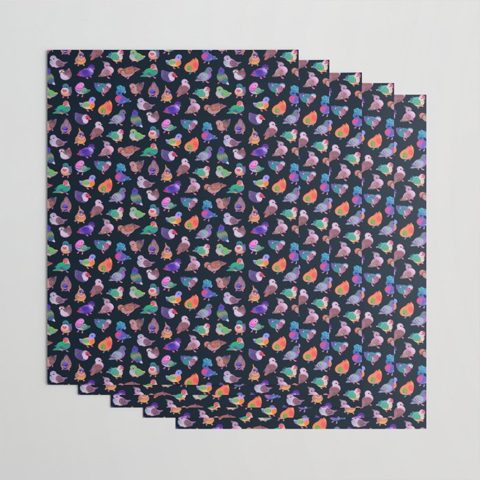 Wild pigeon - name Wrapping Paper Gallery Image 3