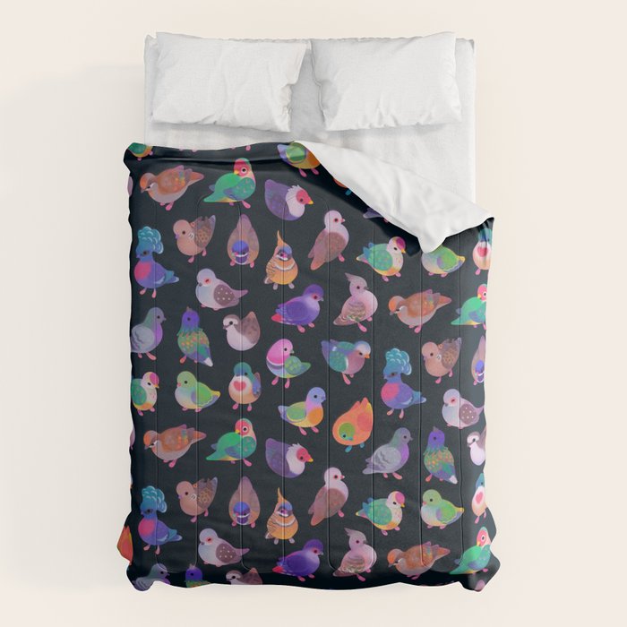 Wild pigeon - name Comforter Gallery Image 6