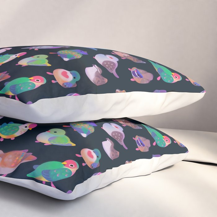 Wild pigeon - name Pillow Sham Gallery Image 3