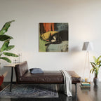 Ludwig The Black Cat  Wood Wall Art Gallery Image 2