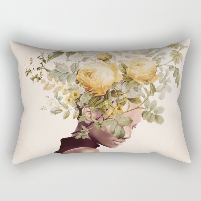 Floral beauty 16 Rectangular Pillow Gallery Image 1