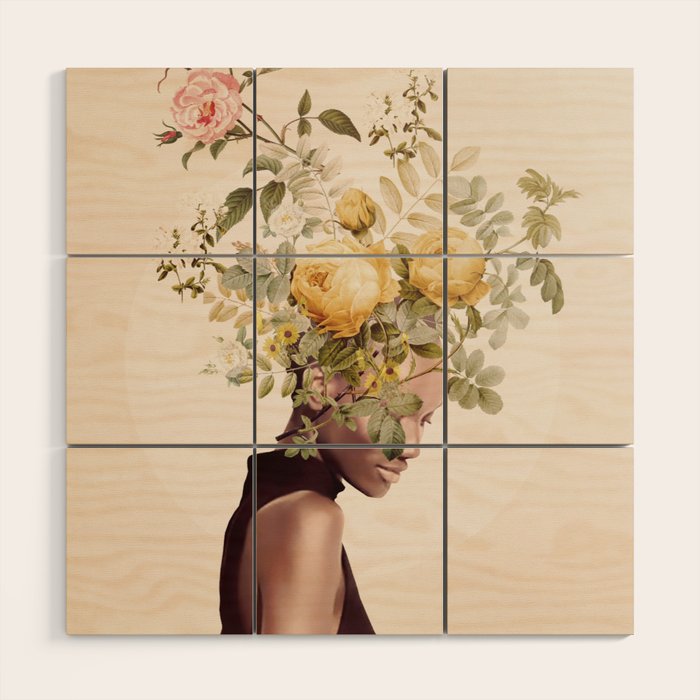 Floral beauty 16 Wood Wall Art Gallery Image 1