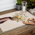 Floral beauty 16 Outdoor Rug Gallery Image 2