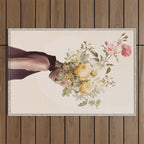 Floral beauty 16 Outdoor Rug Gallery Image 1