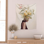 Floral beauty 16 Wall Tapestry Gallery Image 2