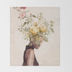 Floral beauty 16 Throw Blanket Gallery Image 2