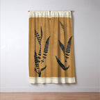 Leaf Design 11 Window Curtain Gallery Image 3