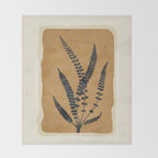 Leaf Design 11 Throw Blanket Gallery Image 2