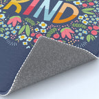 Be kind, floral Rug Gallery Image 4