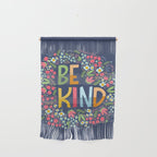 Be kind, floral Wall Hanging Gallery Image 1